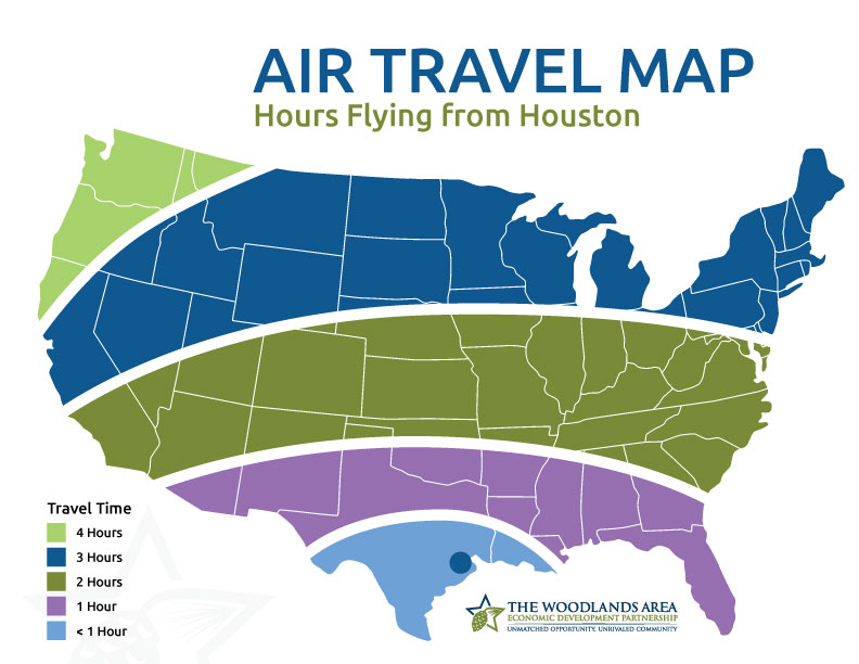 Air Travel Map